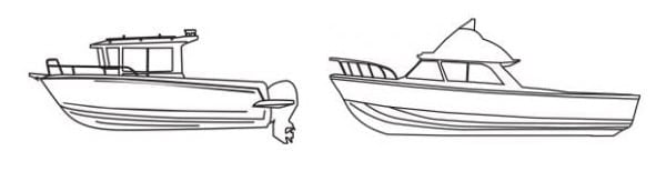 Pilothouse / Cabin Cruiser Style Diagram